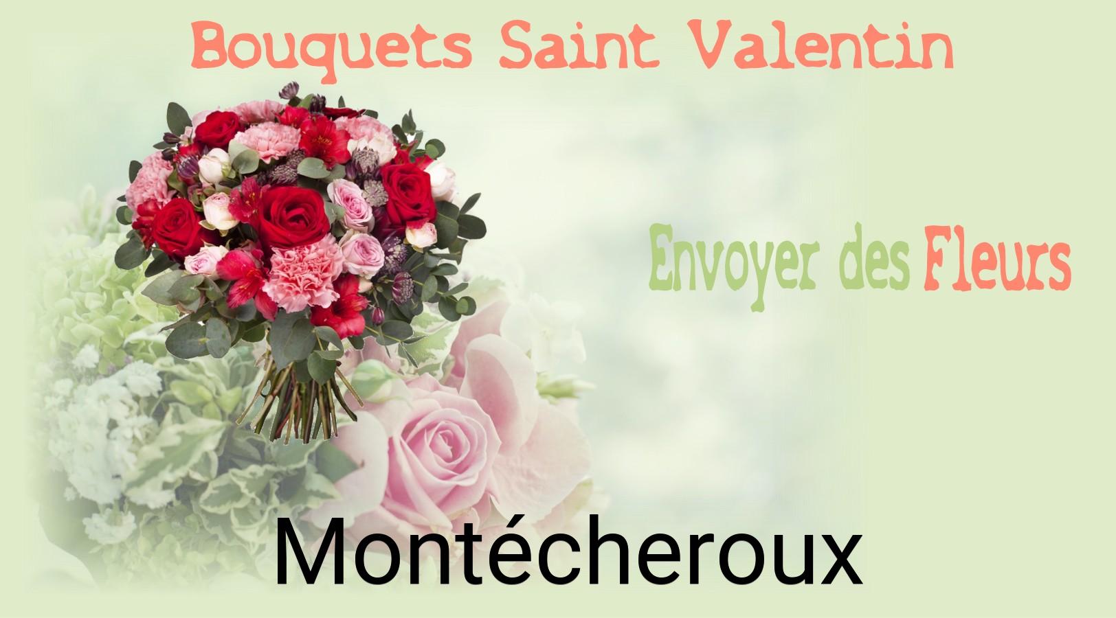 Roses de Saint-Valentin livrées à Montécheroux